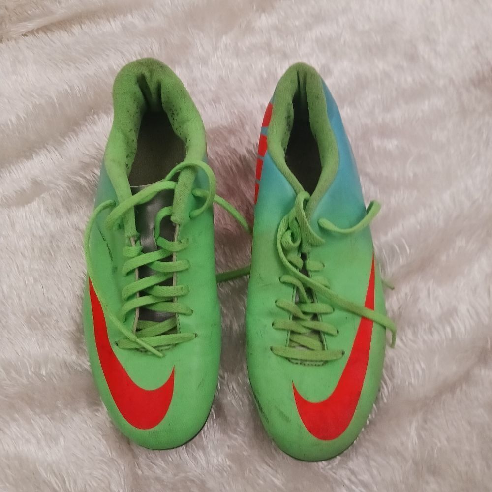 Nike Mercurial Vortex FG Green/Blue size 8